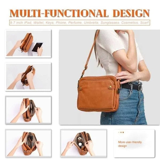 🔥50% OFF-Crossbody Leather Shoulder Bags and Clutches