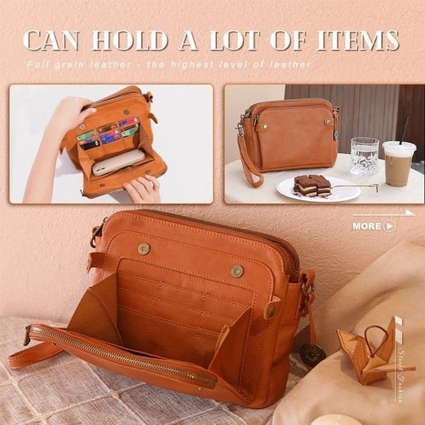 🔥50% OFF-Crossbody Leather Shoulder Bags and Clutches