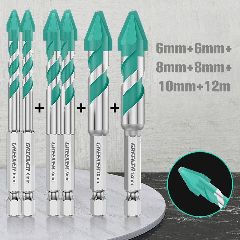 High-Strength Eccentric Twist Drill Bit Set