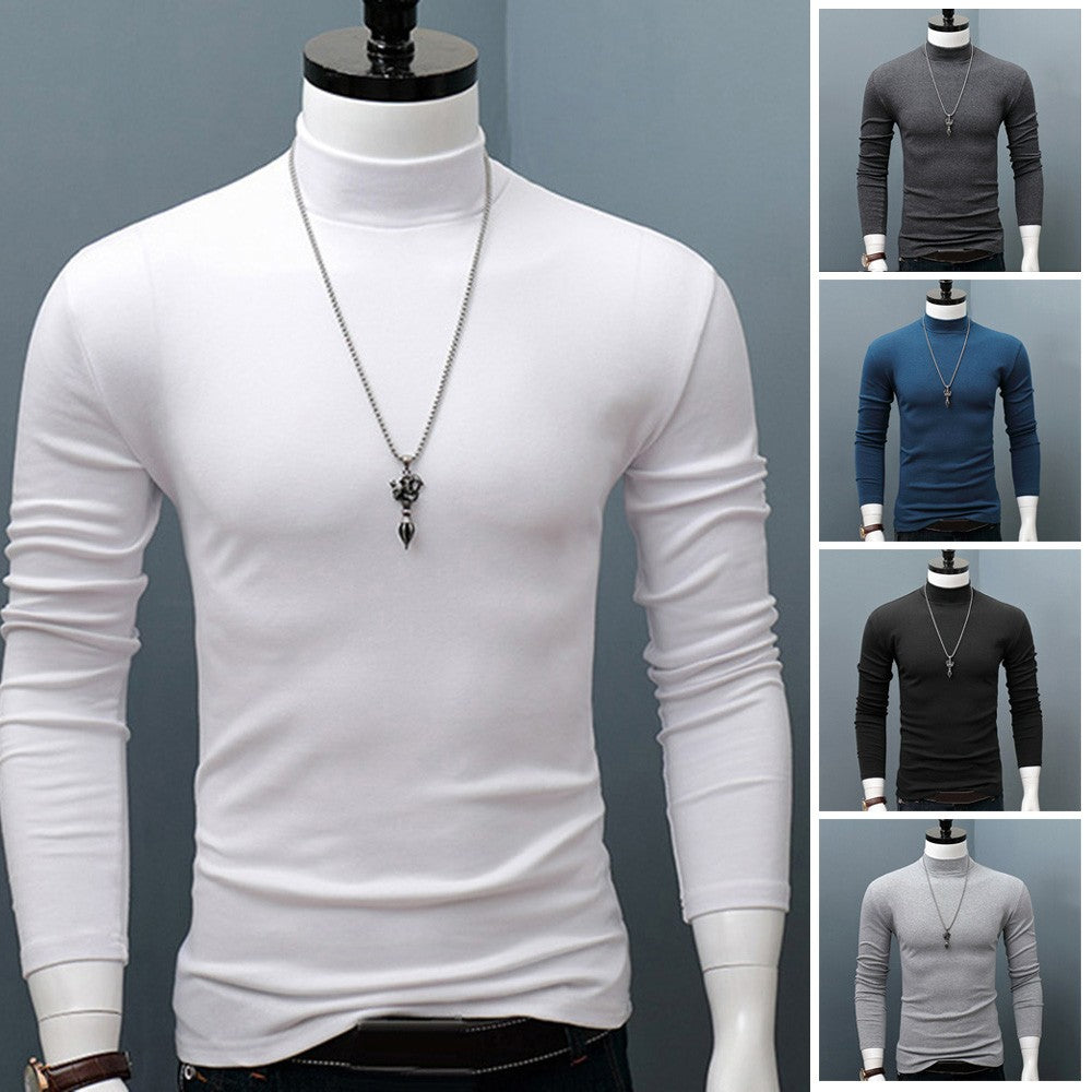 🎅HOT SALE 50% OFF🎅Cotton High-necked Thermal T-shirt