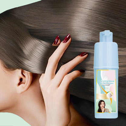 Long Lasting Natural Hair Dye Shampoo（50% OFF）