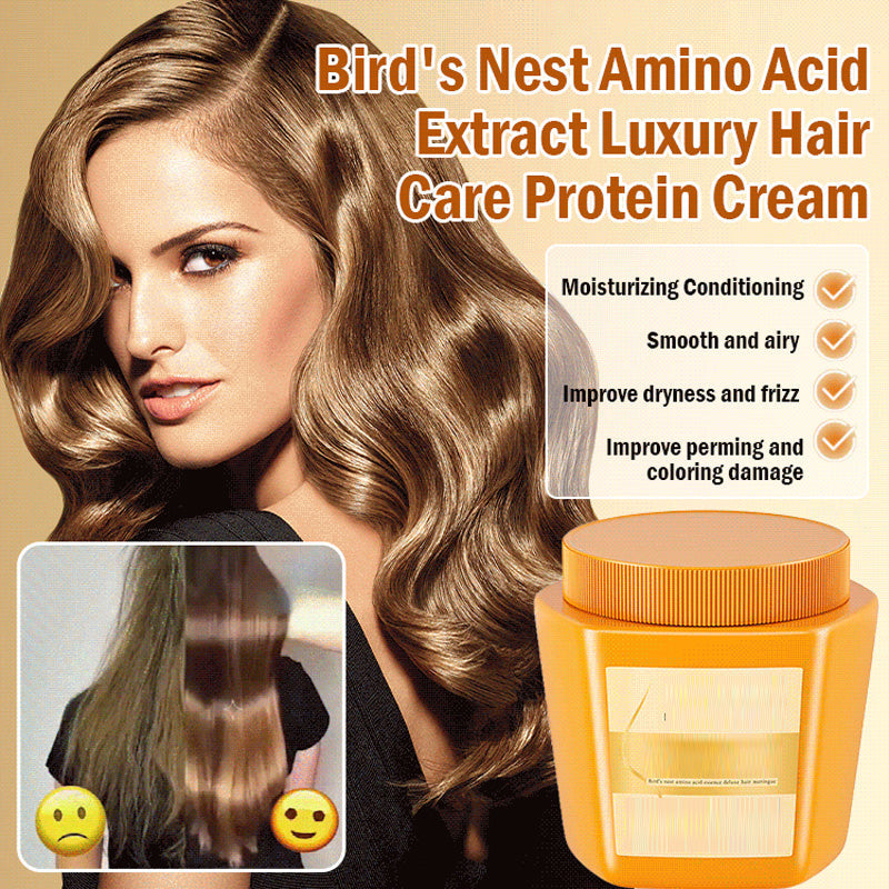 😍Gloss Goddes & Amino Acid Essence Luxury Nourishing Hair Protein Cream