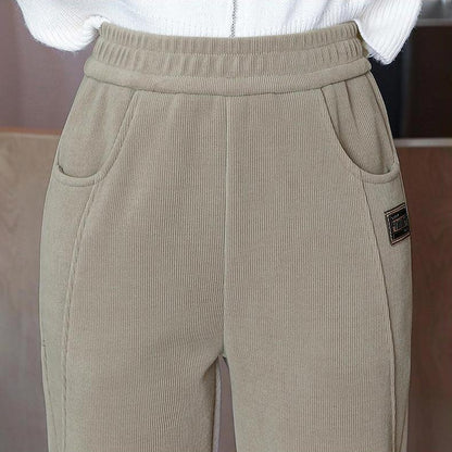 ⏳Limited-time 50% off⏰Women's High-waist Warm Faux Fleece-lined Pants👖