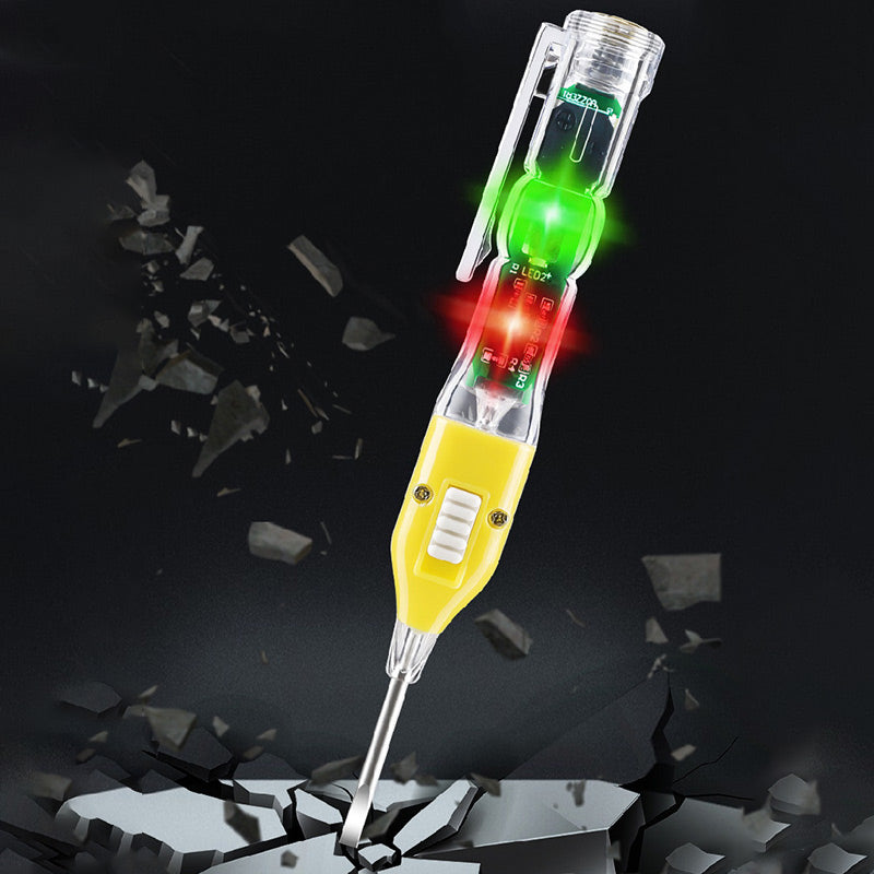 3-in-1 Magnetic Voltage Tester Screwdriver with Flashlight