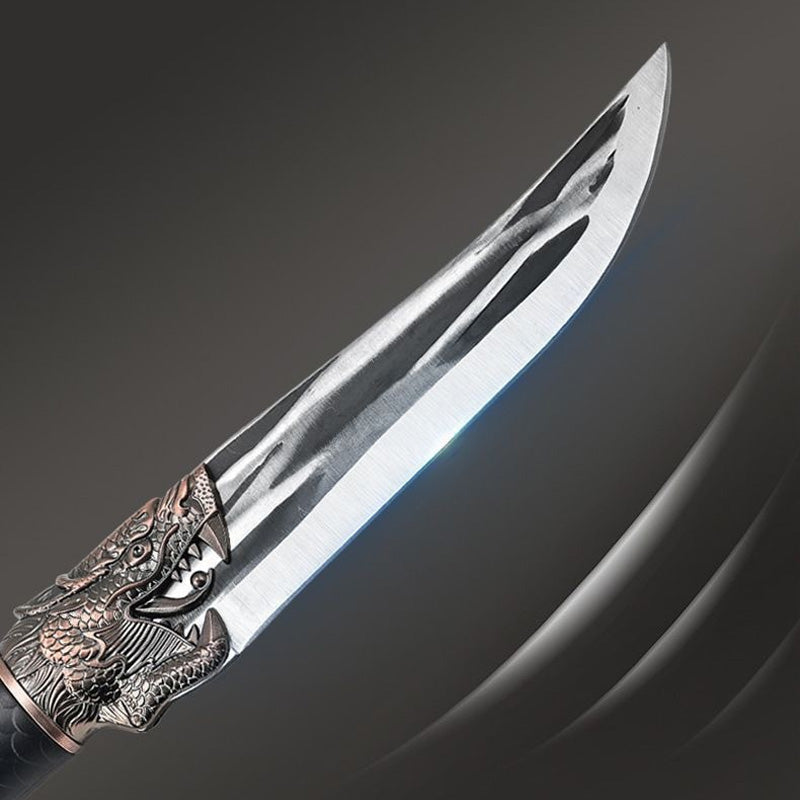 🔥Hot Sale 49% OFF🎁🎄Bone-cutting Knife with Dragon Decoration and Scabbard