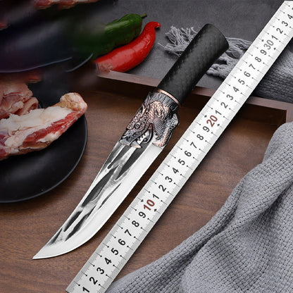 🔥Hot Sale 49% OFF🎁🎄Bone-cutting Knife with Dragon Decoration and Scabbard