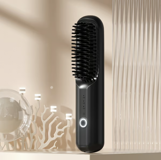💇‍♀️ LIMITED-TIME 50% OFF! ✨ USB Cordless Negative Ion Hair Straightener – Portable, 2-3 Uses, Safe 🔋