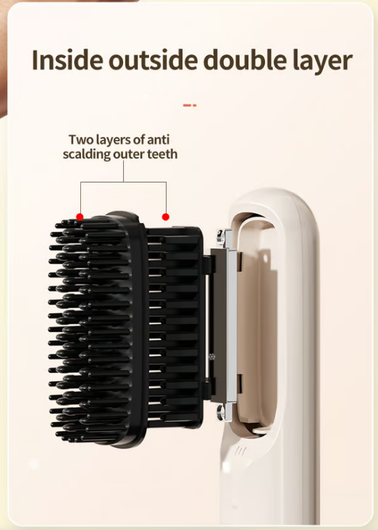💇‍♀️ LIMITED-TIME 50% OFF! ✨ USB Cordless Negative Ion Hair Straightener – Portable, 2-3 Uses, Safe 🔋