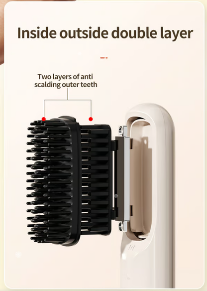 💇‍♀️ LIMITED-TIME 50% OFF! ✨ USB Cordless Negative Ion Hair Straightener – Portable, 2-3 Uses, Safe 🔋