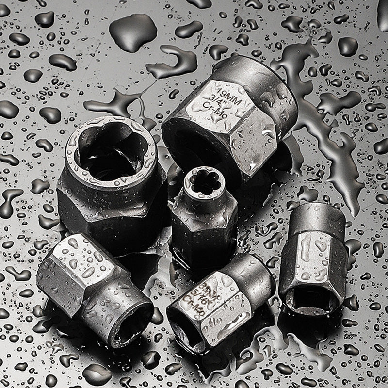 🔧 LIMITED-TIME 50% OFF! ⚙️ Damaged Screw & Bolt Extractor Set – 14-Piece, Chrome Moly Steel, No Drilling 🔩