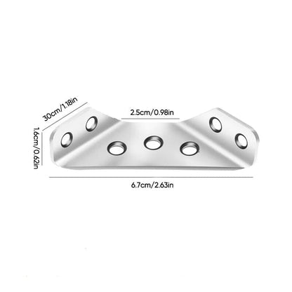 🔩 Stainless Steel Triangular Bracket – Sturdy & stable ✨