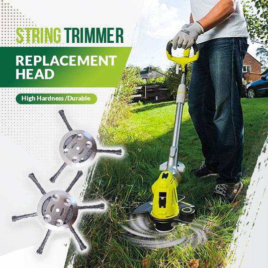 🔥52% OFF!🔥🔥Thread trimmer replacement head，Steel wire grass cutting head🌿