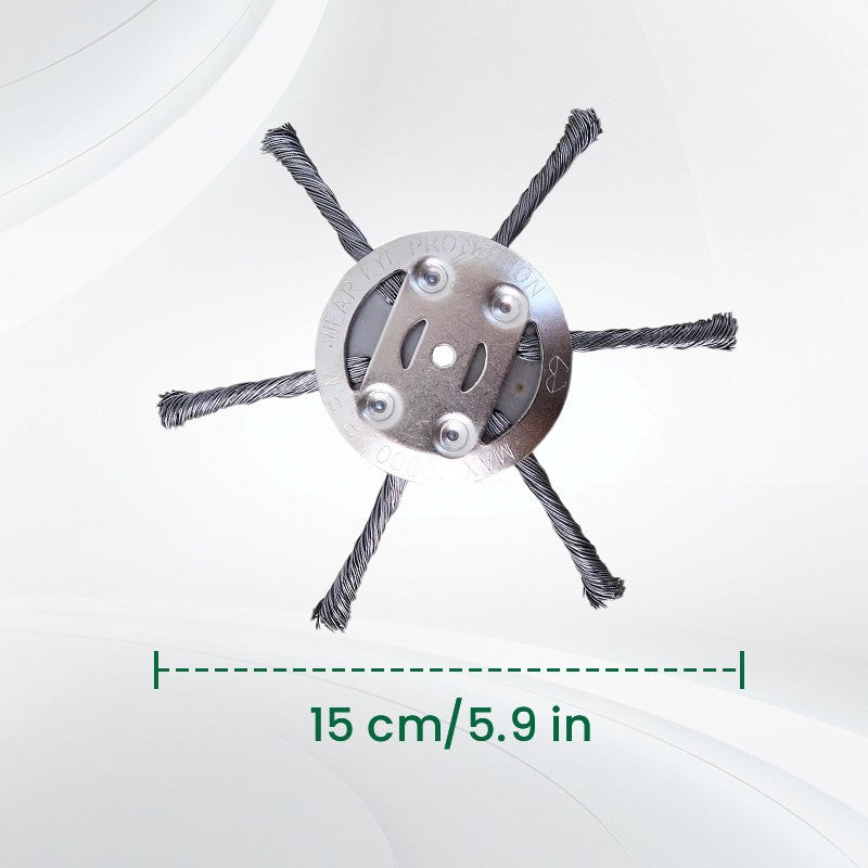 🔥52% OFF!🔥🔥Thread trimmer replacement head，Steel wire grass cutting head🌿