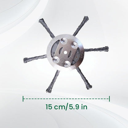 🔥52% OFF!🔥🔥Thread trimmer replacement head，Steel wire grass cutting head🌿