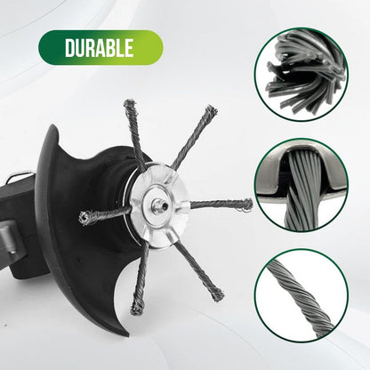 🔥52% OFF!🔥🔥Thread trimmer replacement head，Steel wire grass cutting head🌿