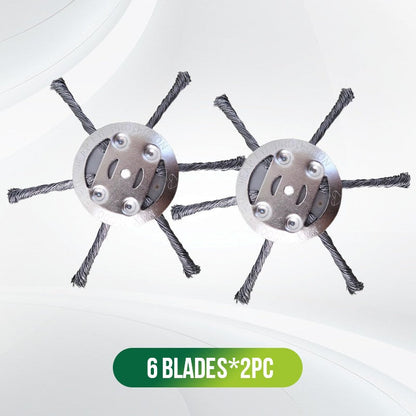 🔥52% OFF!🔥🔥Thread trimmer replacement head，Steel wire grass cutting head🌿