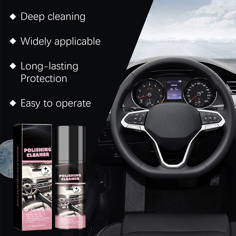 🥳2026 HOT SALE🥳💞50K+ SOLD!🚗✨ BUY 1 GET 1 FREE & 50% OFF! All-in-One Car Cleaner Wax. Effortless application brings back deep gloss & protection against rain. 🛡️💦