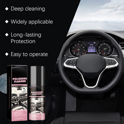 🥳2026 HOT SALE🥳💞50K+ SOLD!🚗✨ BUY 1 GET 1 FREE & 50% OFF! All-in-One Car Cleaner Wax. Effortless application brings back deep gloss & protection against rain. 🛡️💦