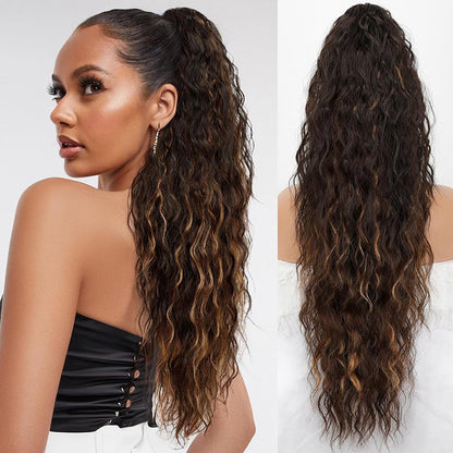 🔥Last Day Sale 50% OFF⏰💥Curly Wavy Frizzy Hair Extension with Ponytail🎁