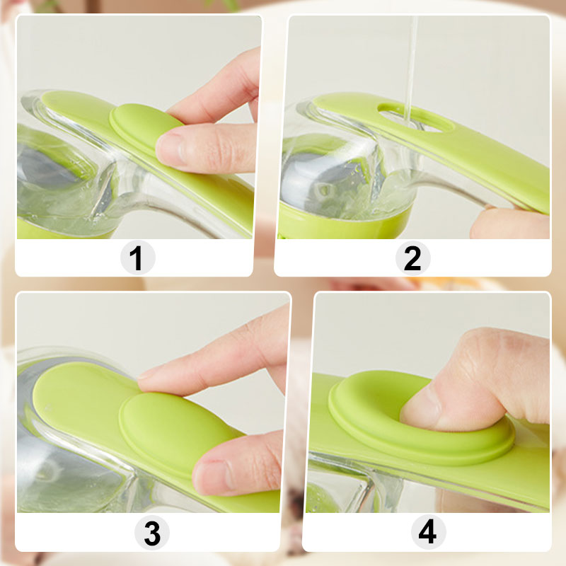 🐾 Buy 1 Get 1 Free! 🌿 Pet Bath Brush – Long Handle, Shampoo Dispenser, 2 Bristle Types, Easy Grip 🧴