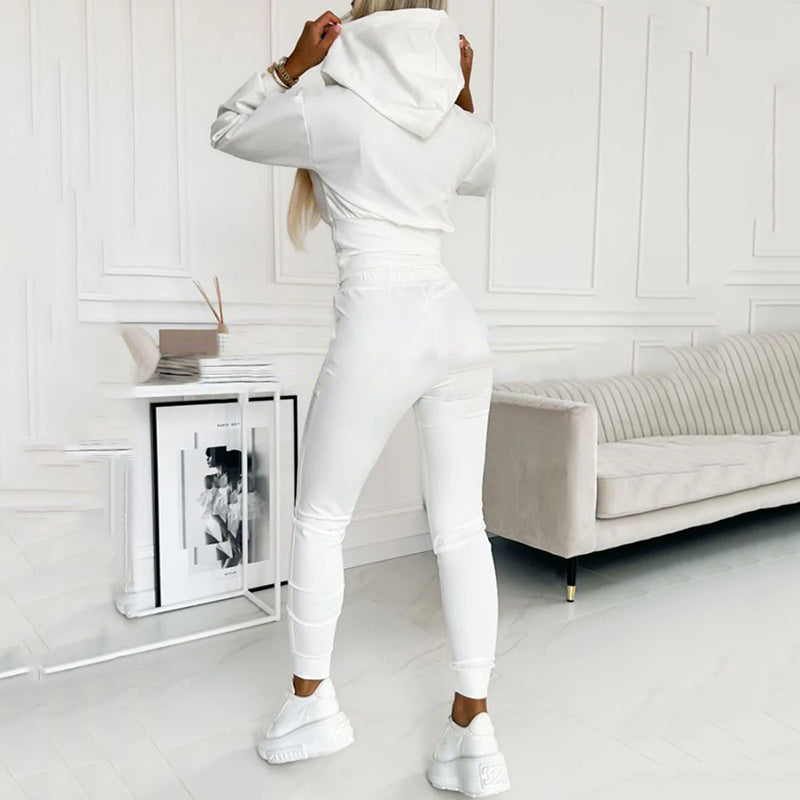 🌸2025 HOT SALE -65%OFF Women's Two-Piece Hooded Tracksuit Set