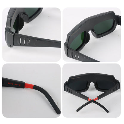 Solar-Powered Auto-Light-Changing Welding Glasses
