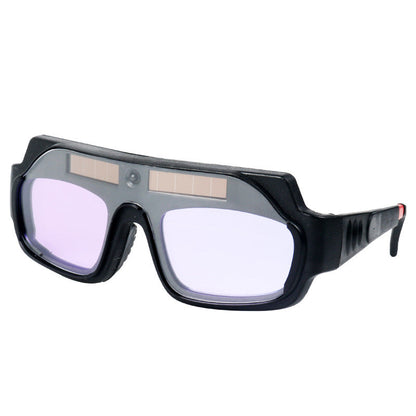 Solar-Powered Auto-Light-Changing Welding Glasses