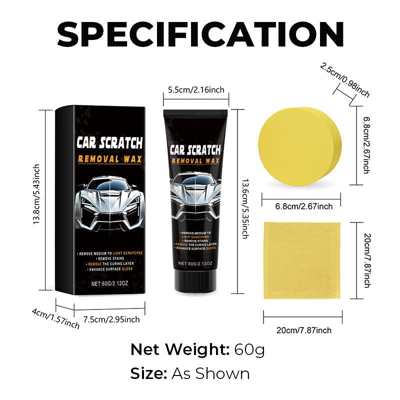 💥 LAST DAY! 50% OFF 💥 Car Scratch Repair Wax – Instantly Hide Scratches, Restore Shine & Protect Your Paint 🚗✨