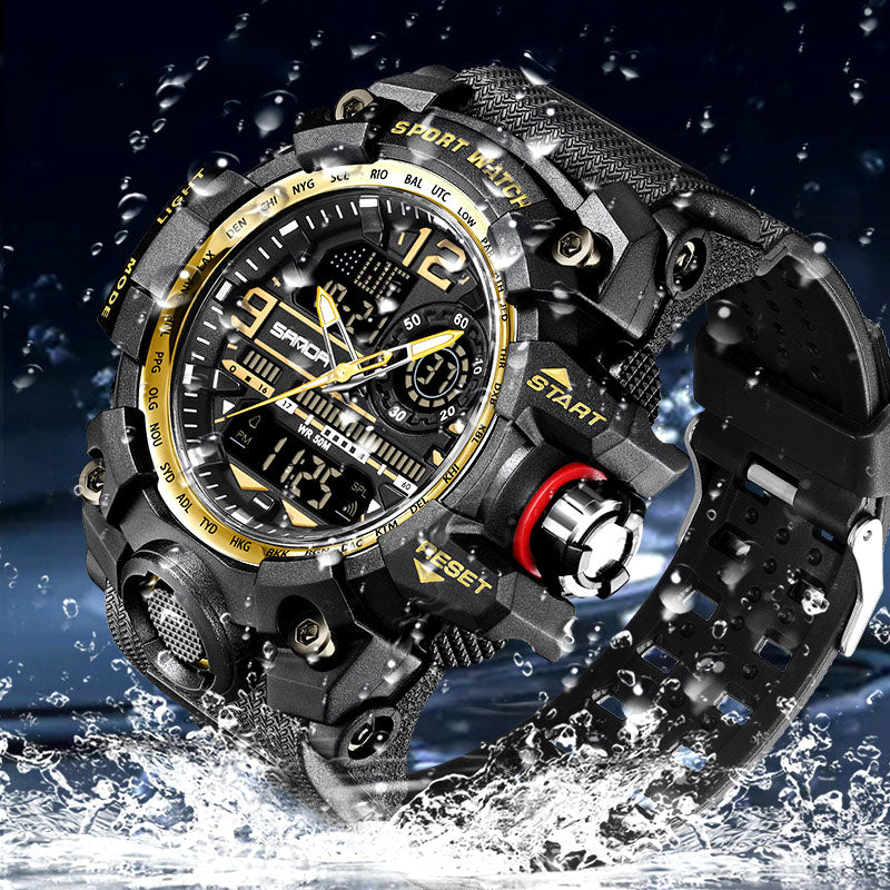 ⌚ LIMITED TIME 60% OFF! 💦 Men's Fashion Multifunctional Waterproof Luminous Watch – 50M, Shockproof, Night Vision 🌃