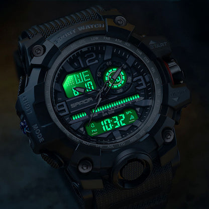 ⌚ LIMITED TIME 60% OFF! 💦 Men's Fashion Multifunctional Waterproof Luminous Watch – 50M, Shockproof, Night Vision 🌃