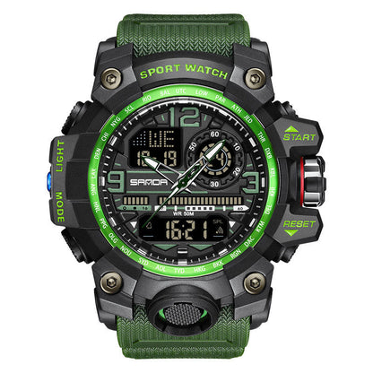 ⌚ LIMITED TIME 60% OFF! 💦 Men's Fashion Multifunctional Waterproof Luminous Watch – 50M, Shockproof, Night Vision 🌃