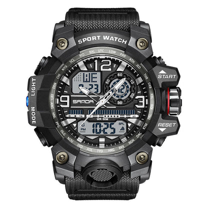 ⌚ LIMITED TIME 60% OFF! 💦 Men's Fashion Multifunctional Waterproof Luminous Watch – 50M, Shockproof, Night Vision 🌃