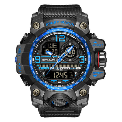 ⌚ LIMITED TIME 60% OFF! 💦 Men's Fashion Multifunctional Waterproof Luminous Watch – 50M, Shockproof, Night Vision 🌃