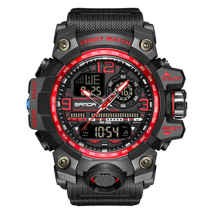 ⌚ LIMITED TIME 60% OFF! 💦 Men's Fashion Multifunctional Waterproof Luminous Watch – 50M, Shockproof, Night Vision 🌃