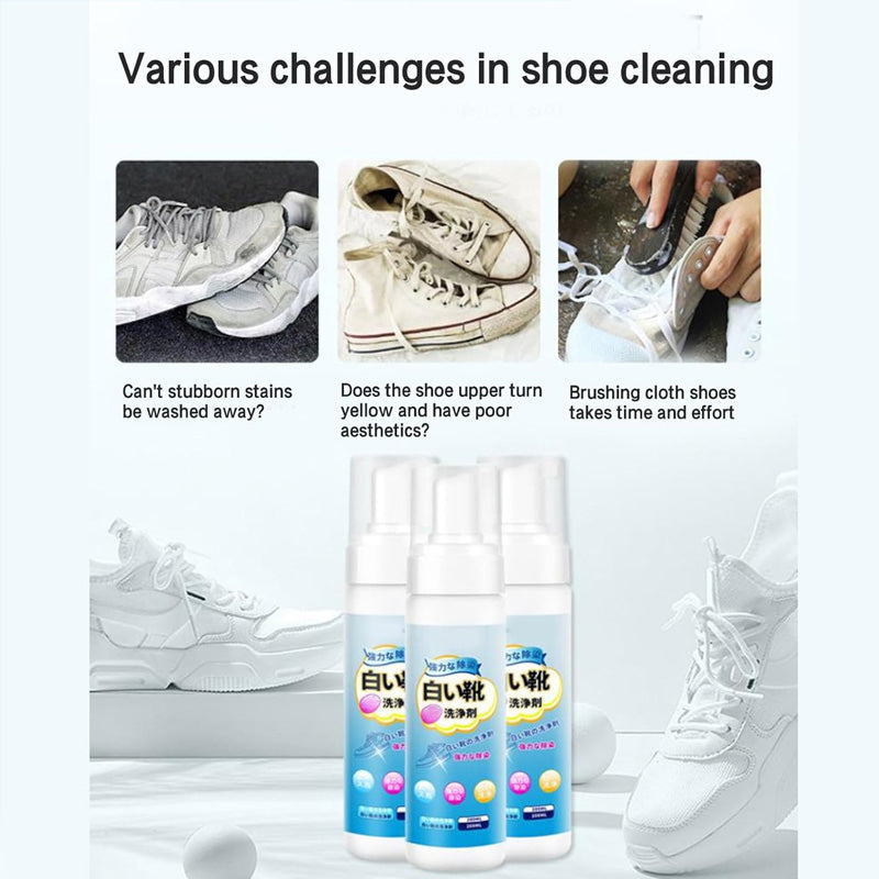 📢📢BUY 2 GET 1 FREE⏰Universal Portable No-Rinse Foam Cleaner for Shoes