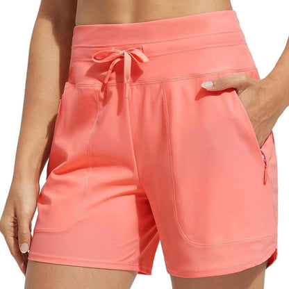 🌞Summer Hot Sale 55% OFF🩳High-Waisted Quick-Dry Swim Shorts