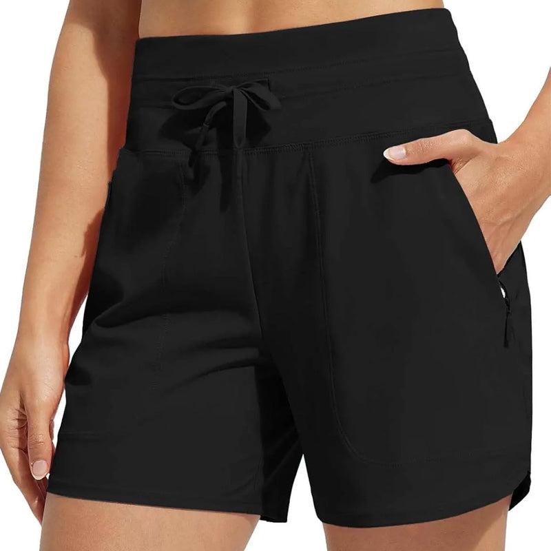 🌞Summer Hot Sale 55% OFF🩳High-Waisted Quick-Dry Swim Shorts