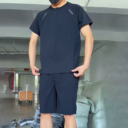 🔥Men's Light Casual T-Shirt Shorts 2-Piece Set