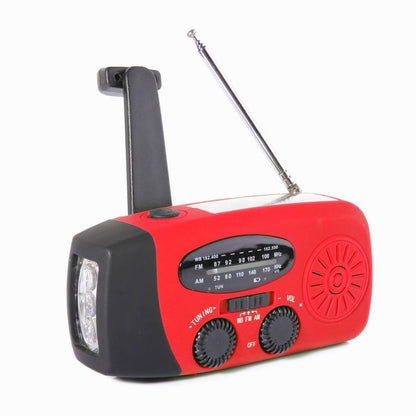 ⚡ Multifunctional Solar Emergency Radio – Self-charging, Alert-ready, Compact ✨