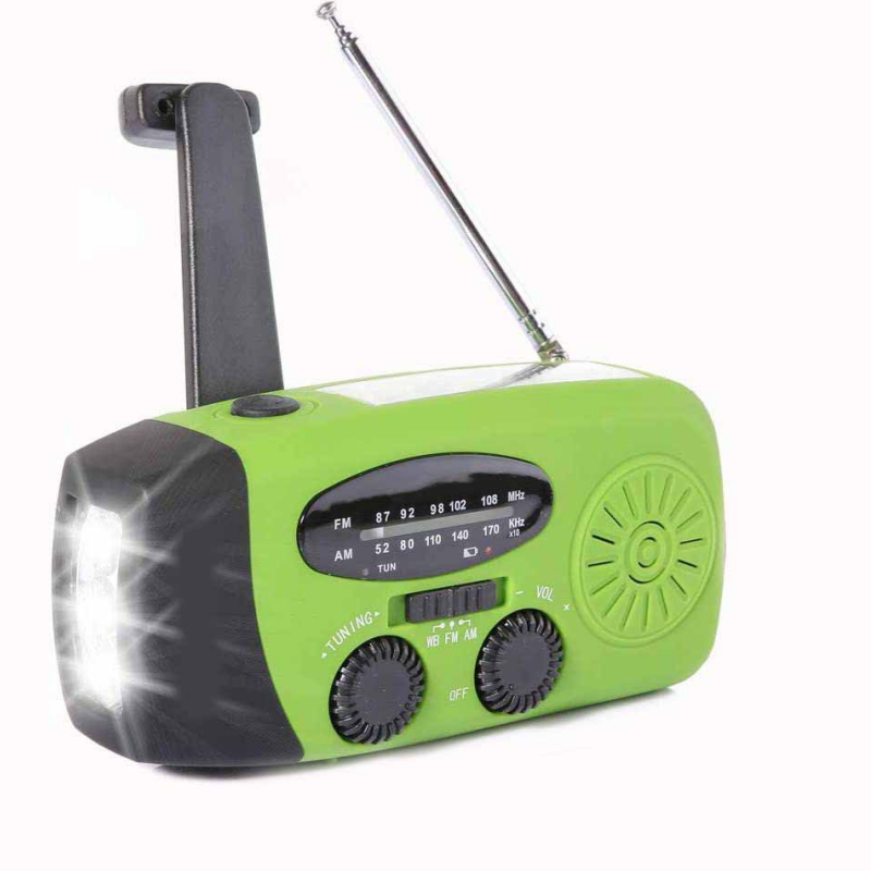 ⚡ Multifunctional Solar Emergency Radio – Self-charging, Alert-ready, Compact ✨