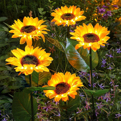 💐50% OFF ! Sunflower Solar Lights – Glowing Garden Decor 🌻🌙【Limited Offer】