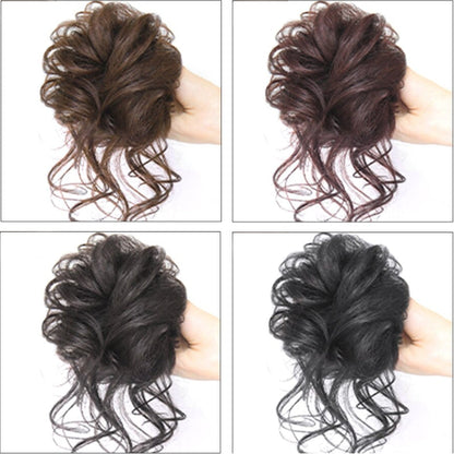 💗LAST DAY - BUY 1 GET 1 FREE💗Messy Curly Hair Bun Scrunchie Extensions