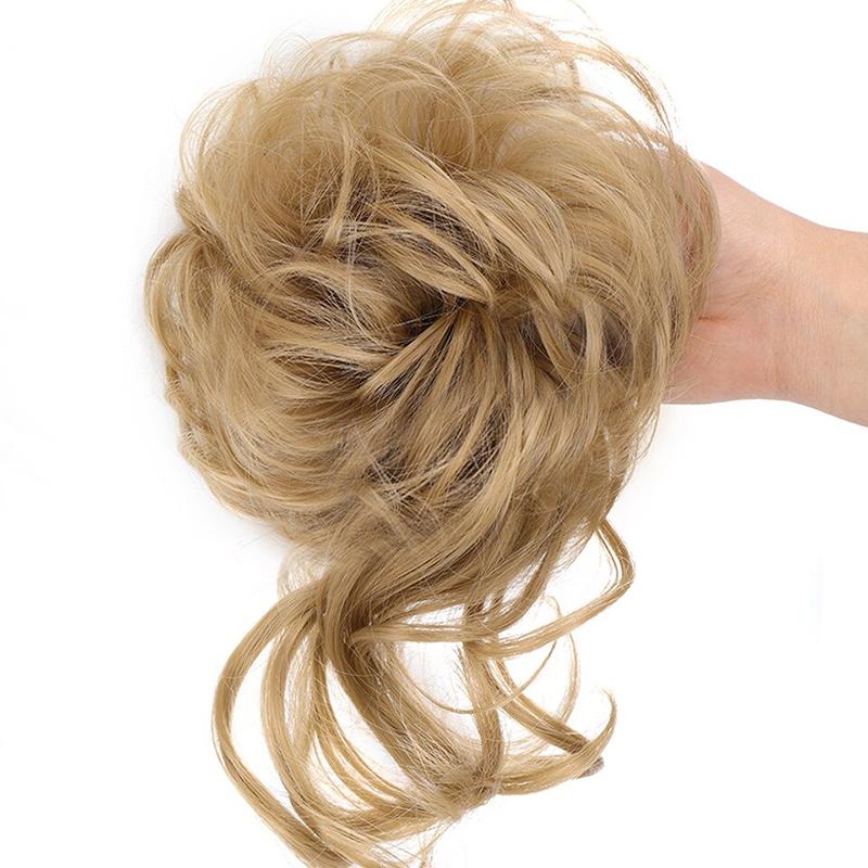 💗LAST DAY - BUY 1 GET 1 FREE💗Messy Curly Hair Bun Scrunchie Extensions