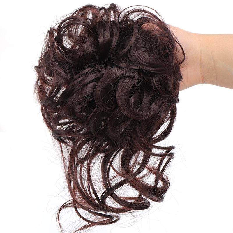 💗LAST DAY - BUY 1 GET 1 FREE💗Messy Curly Hair Bun Scrunchie Extensions