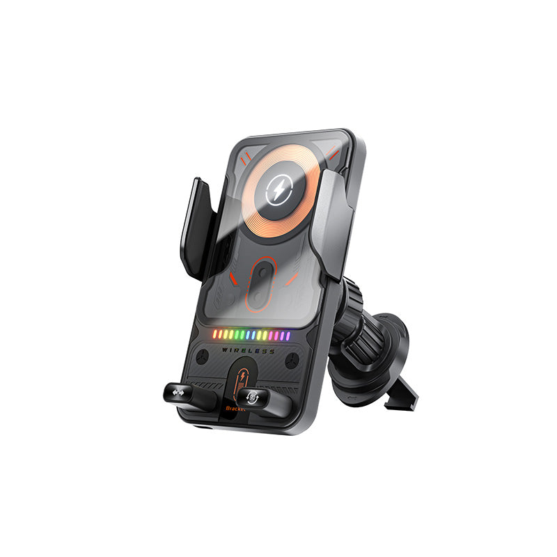 🔥HOT SALE 57% OFF🎁⚡Over 50,000 sold! 📱Smart 2-in-1 Car Rotating Mobile Phone Holder & Wireless Charger⚡