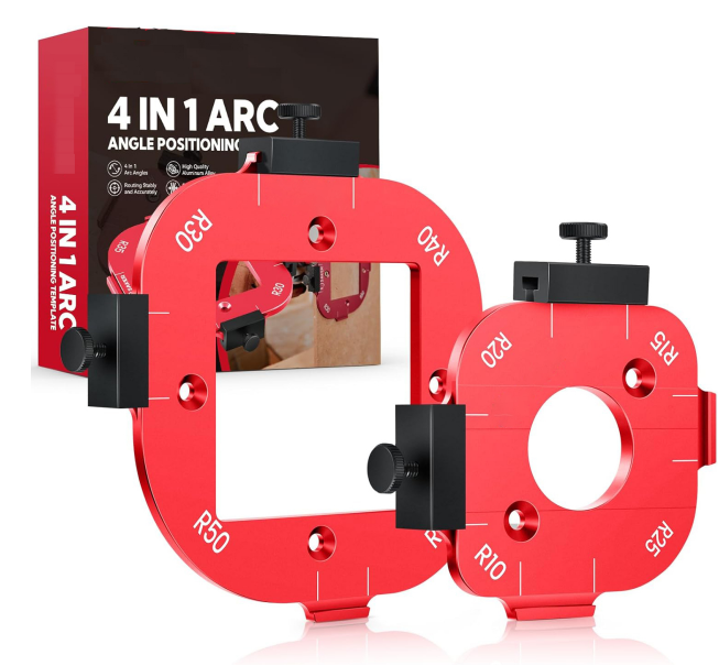 📐 50% OFF NOW! 🔧 4-in-1 Arc Angle Positioning Template – Multi-Angle Measurement, Precise Marking & Durable Material 🛠️