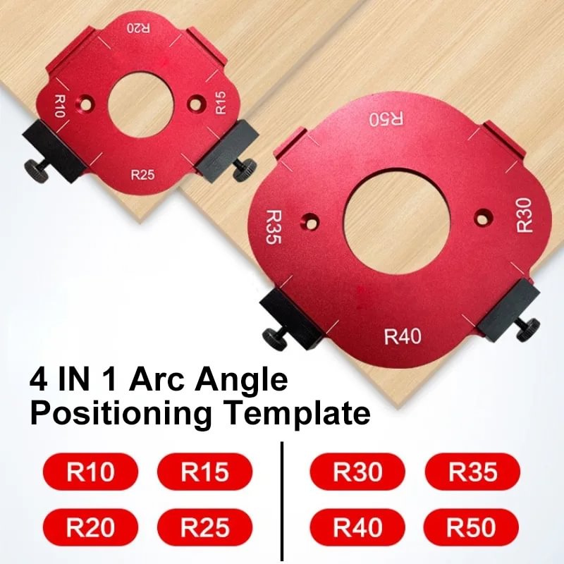 📐 50% OFF NOW! 🔧 4-in-1 Arc Angle Positioning Template – Multi-Angle Measurement, Precise Marking & Durable Material 🛠️