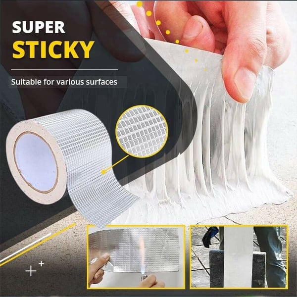 🔥 Super Strong Waterproof Butyl Tape – Extreme Adhesion, Weather Resistant & Long-Lasting Seal