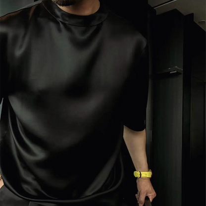 💎 50% OFF! 💎 Men's Casual Solid Top & Shorts 2-Piece Set – Loose Fit, Breathable Polyester & Functional Pockets 🌞👕