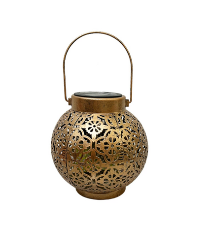 🥳2026 HOT SALE🥳💞50K+ SOLD!🌙🌿 50% OFF! Solar Pendant Lanterns – Intricate floral cut-outs cast beautiful shadows. Metal, IP55 waterproof. Auto on/off, zero electricity. Magical garden glow. 🏡✨